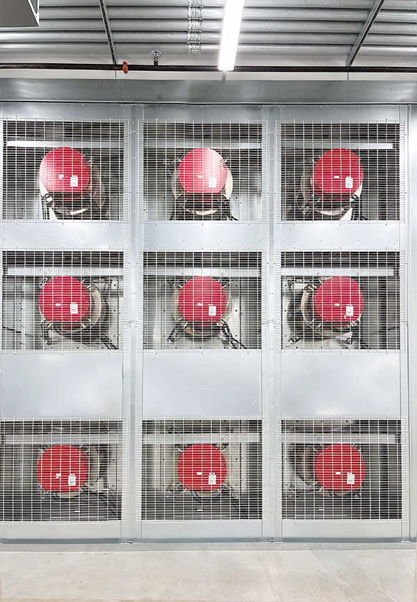 Infinitum data center fan array vertical